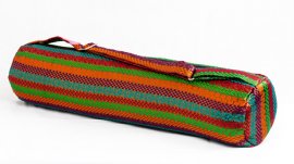 Rainbow Weaver Yoga Bag
